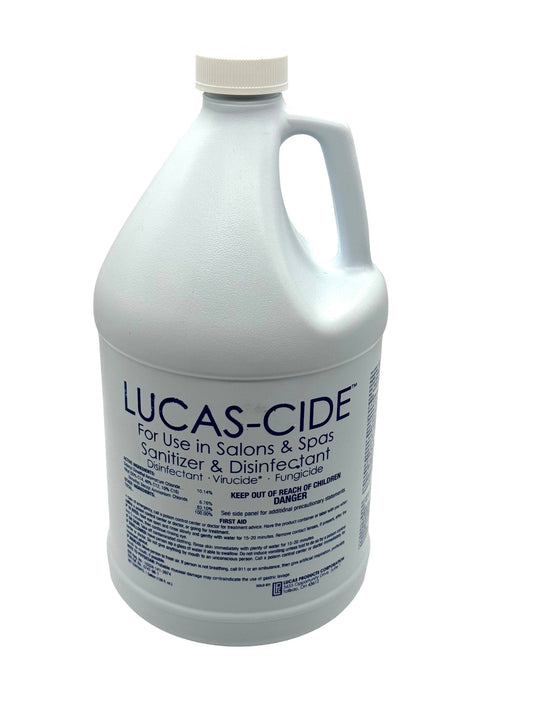 Sanitizer Lucas Cide Disinfectant Blue Concentrate 1 Gallon Health & Beauty