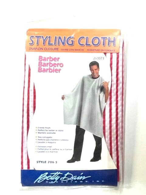 Barber Hair Cutting Cape Velcro Or Snap On Closure Cape