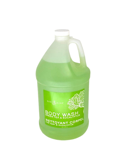 Soap Body Wash Green Tea & Eucalyptus Body Spa High 1 Gallon Body Wash