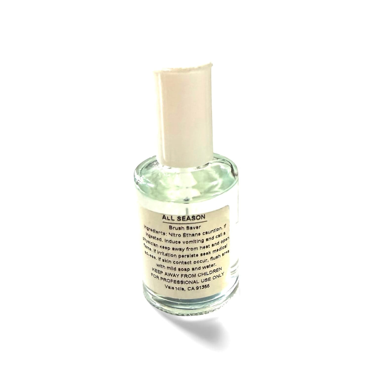 Nail Brush Cleaner & Saver ALL Season 1/2 oz Brush Cleaner