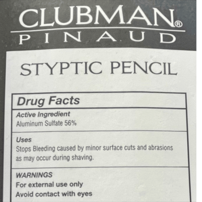 Styptic Clubman Pencil Jumbo 1 oz Shaving accessory