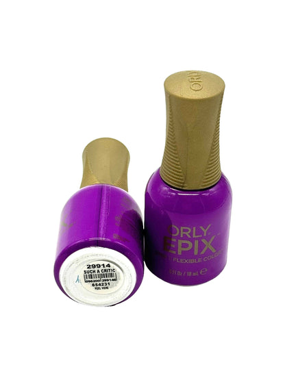 Orly Epix Nail Polish Collection 0.6oz Nail Polishes