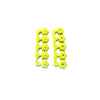Toe Spacer & Separators Flower Foam Assorted Colors 1 Set Toe Spacers