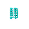 Toe Spacer & Separators Flower Foam Assorted Colors 1 Set Toe Spacers
