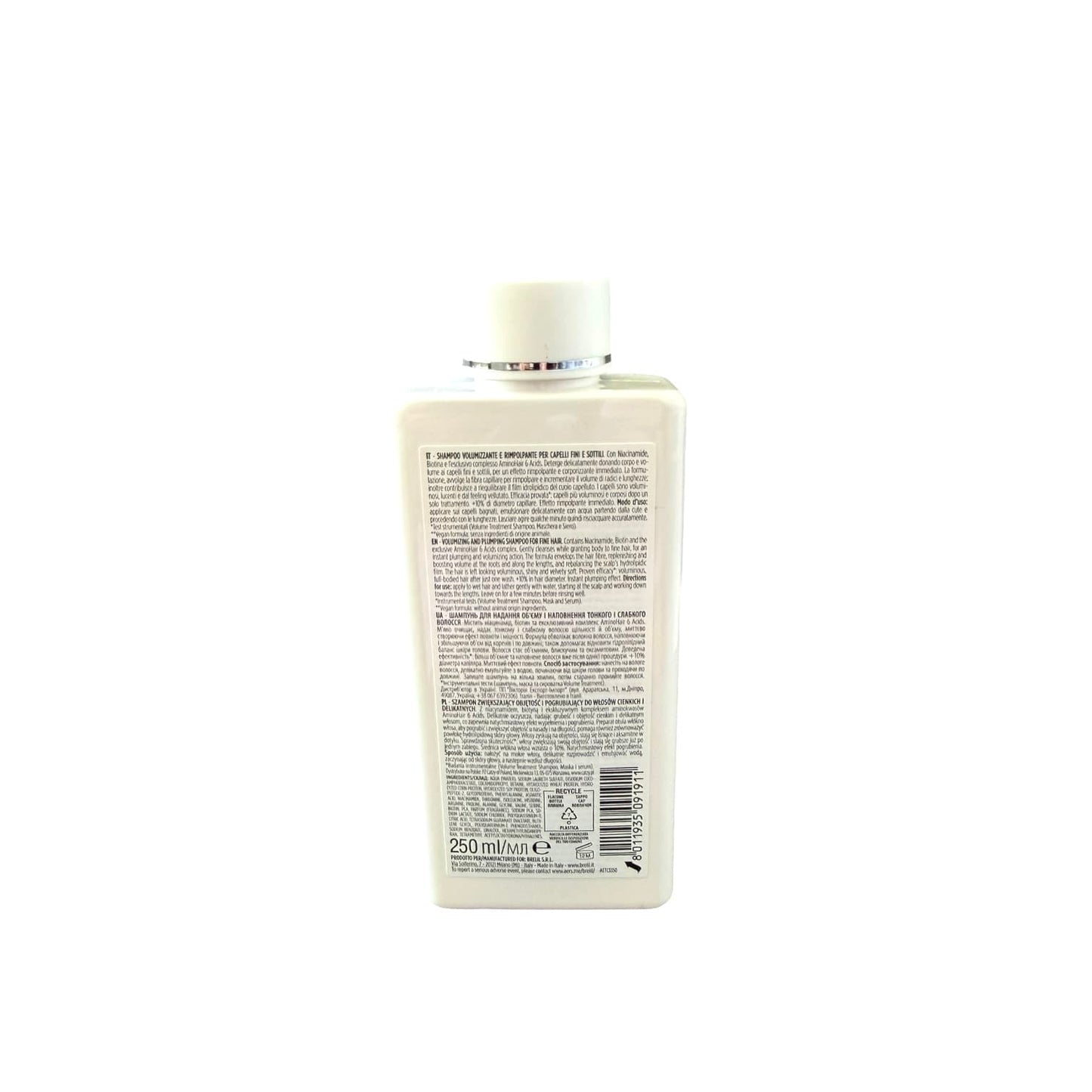 Volume & Plump Hair With Amino & Bitotin Brelil Shampoo, Mask & Serum For Fine & Thinning Hair