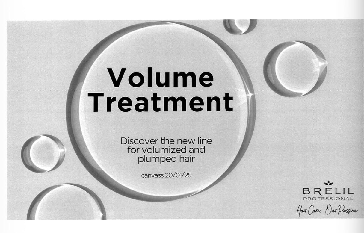 Volume & Plump Hair With Amino & Bitotin Brelil Shampoo, Mask & Serum For Fine & Thinning Hair