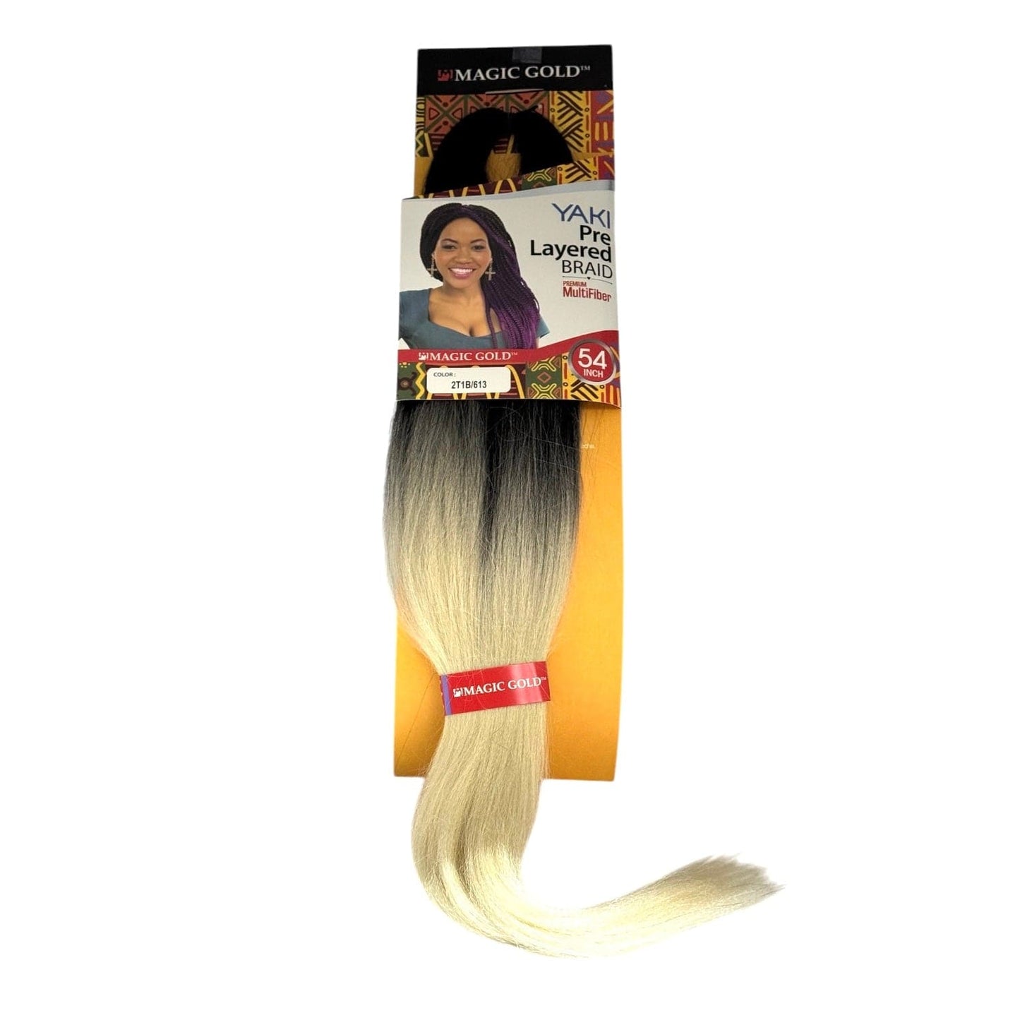 Yaki Braiding Hair Pre Stretched Braid Premium Multifiber 54” Braiding Hair